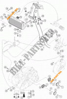 POMPE A HUILE pour KTM 660 RALLY FACTORY REPLICA de 2004