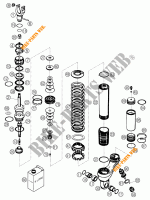 AMORTISSEUR (PIECES) pour KTM 660 RALLY FACTORY REPLICA de 2003