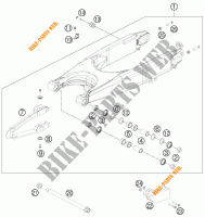BRAS OSCILLANT  pour KTM 450 RALLY FACTORY REPLICA de 2013