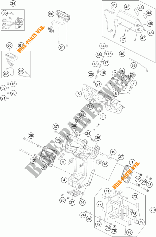 CONTACTEUR A CLE pour KTM 450 RALLY FACTORY REPLICA de 2017