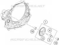 ARBRE D'EQUILIBRAGE pour KTM 450 RALLY FACTORY REPLICA de 2016