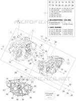 CARTER MOTEUR pour KTM 450 RALLY FACTORY REPLICA de 2016