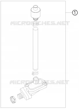 SECONDARY AIR SYSTEM SAS KTM MOTO 530 2008 EXC  530 EXC-R SIX DAYS