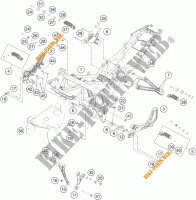 CADRE pour KTM RC 390 WHITE ABS de 2015
