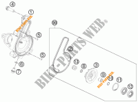 POMPE A EAU pour KTM RC 390 WHITE ABS de 2015