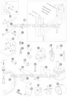 OUTILLAGE SPECIFIQUE (MOTEUR) pour KTM 530 EXC de 2009