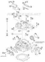 CULASSE pour KTM 525 EXC-G RACING de 2006