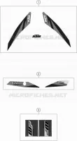 AUTOCOLLANTS pour KTM 500 EXC-F de 2018