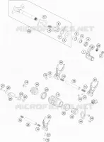 MECANISME DE SELECTION DE VITESSES pour KTM 500 EXC-F de 2018