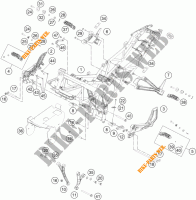 CADRE pour KTM RC 390 WHITE ABS de 2015