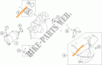 DEMARREUR ELECTRIQUE pour KTM 300 EXC de 2015