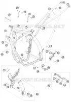 CADRE  250 ktm-moto 2011 EXC-F 4