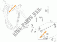 BEQUILLE LATERALE / CENTRALE pour KTM 250 EXC-F de 2016
