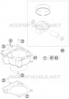 CYLINDRE pour KTM 250 EXC-F de 2010