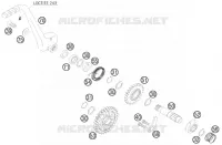 KICK pour KTM 250 EXC-F de 2010