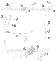 ALLUMAGE pour KTM 125 EXC SIX-DAYS de 2013