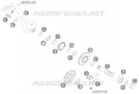 KICK pour KTM 125 EXC de 2011