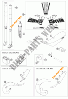 NOUVELLES PIECES pour KTM 450 EXC RACING SIX DAYS de 2005