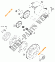 DEMARREUR ELECTRIQUE pour KTM 450 EXC RACING de 2006