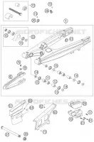 BRAS OSCILLANT  pour KTM 450 EXC RACING de 2006