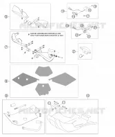 ACCESSOIRES pour KTM 450 EXC-G RACING de 2004