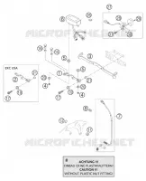 CONTACTEUR A CLE pour KTM 450 EXC-G RACING de 2004