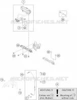 CONTACTEUR A CLE pour KTM 450 EXC-F de 2018