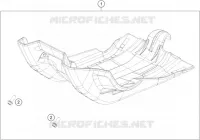 PROTECTION MOTEUR pour KTM 450 EXC-F de 2018