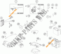 FAISCEAU ELECTRIQUE pour KTM 450 EXC de 2015