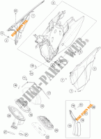 FILTRE A AIR pour KTM 450 EXC de 2015
