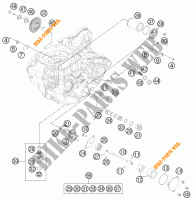 POMPE A HUILE pour KTM 450 EXC de 2015