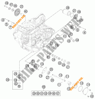 POMPE A HUILE pour KTM 450 EXC de 2013