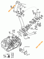 POMPE A HUILE pour KTM 400 EXC WP de 1996