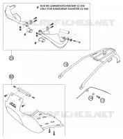 ACCESSOIRES pour KTM 400 EXC RACING de 2002