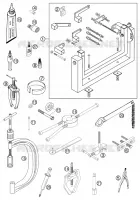 OUTILLAGE SPECIFIQUE (MOTEUR) pour KTM 400 EXC RACING de 2002