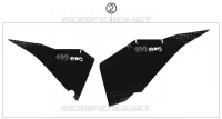 AUTOCOLLANTS pour KTM 400 EXC de 2009