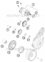 DEMARREUR ELECTRIQUE pour KTM 350 EXC-F SIX DAYS de 2013