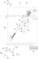 ECHAPPEMENT pour KTM 350 EXC-F SIX DAYS de 2013