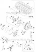 EMBRAYAGE pour KTM 350 EXC-F SIX DAYS de 2013