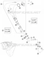 POMPE A ESSENCE pour KTM 350 EXC-F SIX DAYS de 2013
