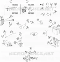 FAISCEAU ELECTRIQUE pour KTM 350 EXC-F de 2014