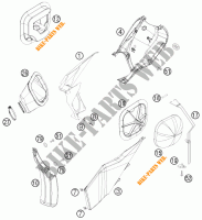FILTRE A AIR pour KTM 250 EXC FACTORY EDITION de 2011