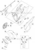 FILTRE A AIR pour KTM 250 EXC de 2013