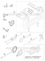 OUTILLAGE SPECIFIQUE (MOTEUR) pour KTM 250 EXC de 2007