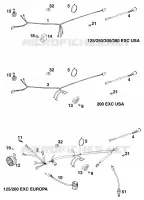 FAISCEAU ELECTRIQUE pour KTM 200 EXC JACKPINER de 1997