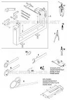 OUTILLAGE SPECIFIQUE (MOTEUR) pour KTM 200 EXC JACKPINER de 1997