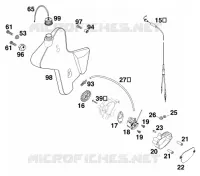 POMPE A HUILE pour KTM 200 EXC GS 8KW de 2000
