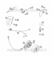 ALLUMAGE pour KTM 200 EXC de 2007
