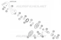 KICK pour KTM 200 EXC de 2007