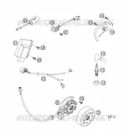 ALLUMAGE pour KTM 200 EXC de 2006